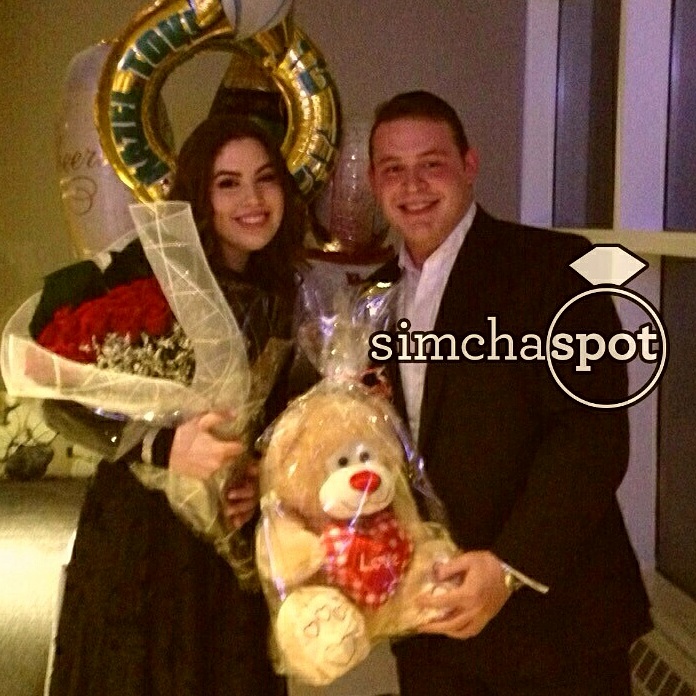 Engagement of Eli Treitel and Batsheva Follman (2 Pics) Simcha Spot