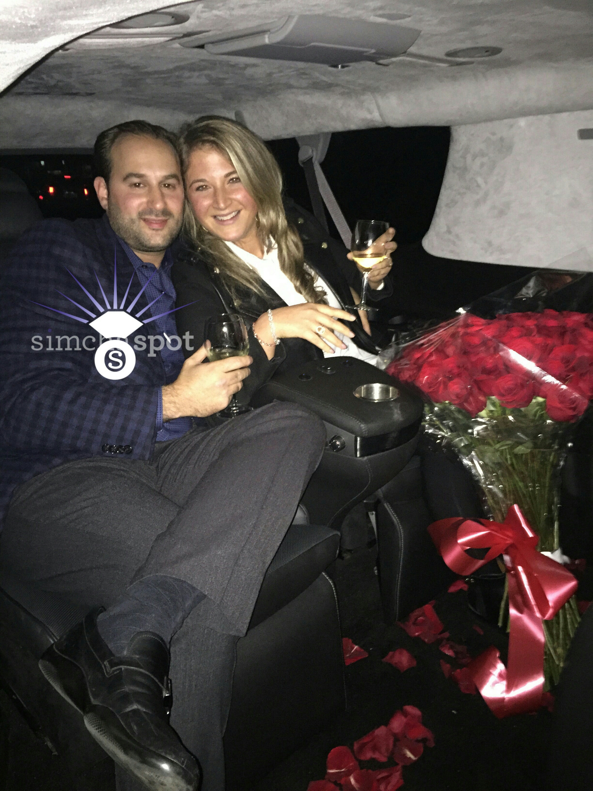 Engagement of Eli Schwartz and Esti Berk Simcha Spot